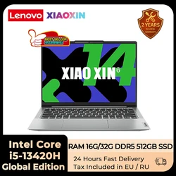 2024 Lenovo Laptop Xiaoxin 14 Intel Core i5-13420H Integrated Graphics RAM16G/32G 512G SSD 14 inches 60Hz Screen Notebook Pc