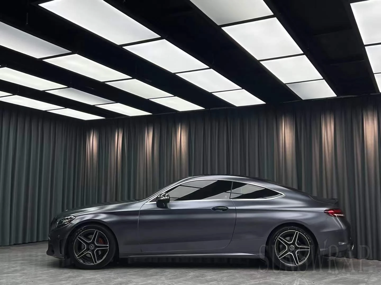

2025 Trend HD Metallic Space Charcoal Gray Car Wrapping Vinyl Sticker Matt Vinil Wraps Car Decoration With PET Liner 5x59ft/roll