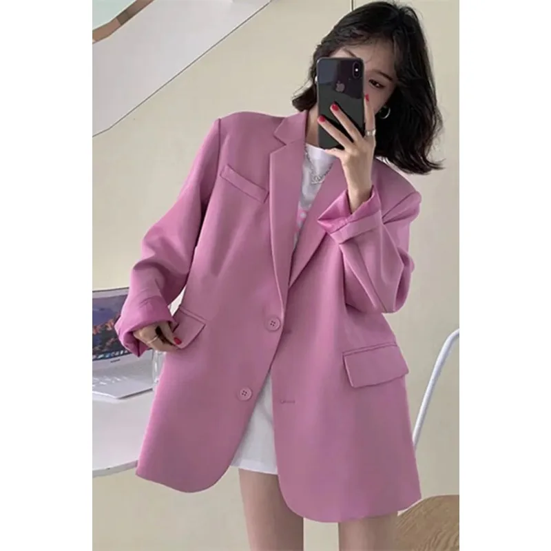 

Spring Korean Style Hong Kong Style Design Niche Slimming Versatile Suit Jacket
