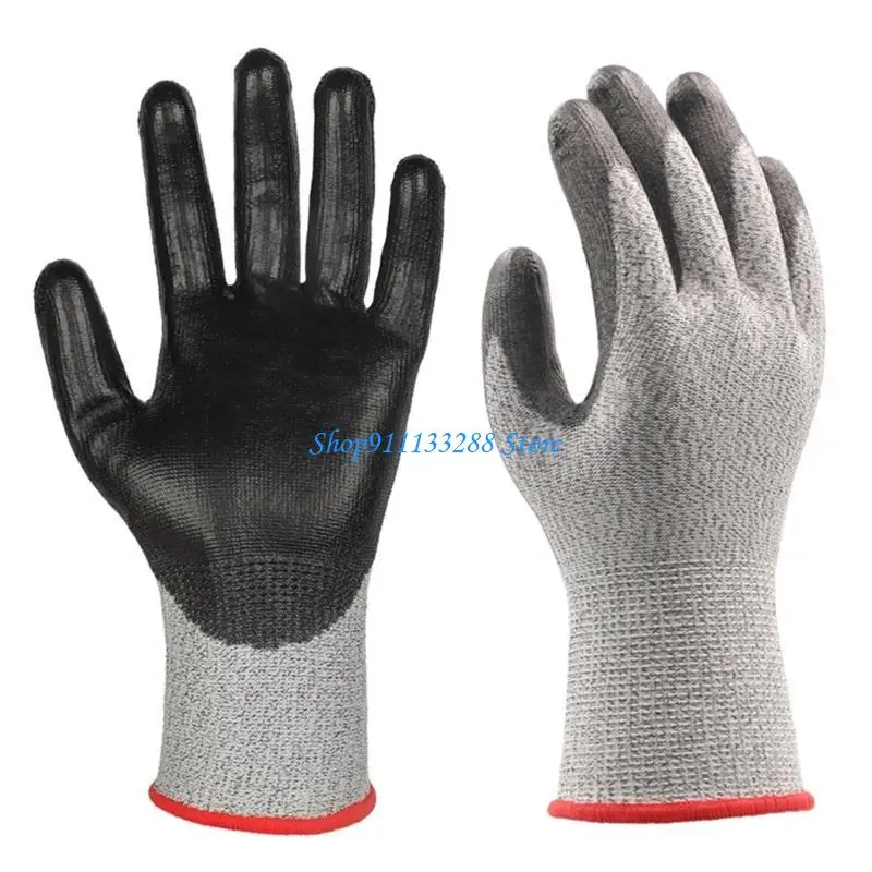 

G88D Breathable Easy Clean Antislip Safety Gloves for Construction Workers Handling Oily or Wet Surfaces Outdoor Labor Tasks