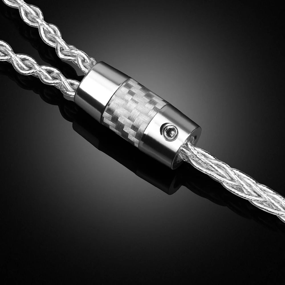 Y الفاصل HIFI الصوت سماعة كابل ألياف الكربون سلك محول 6.0 مللي متر إلى 3.5 مللي متر ثقب المتكلم سلك الصوت التوصيل لترقية كابل