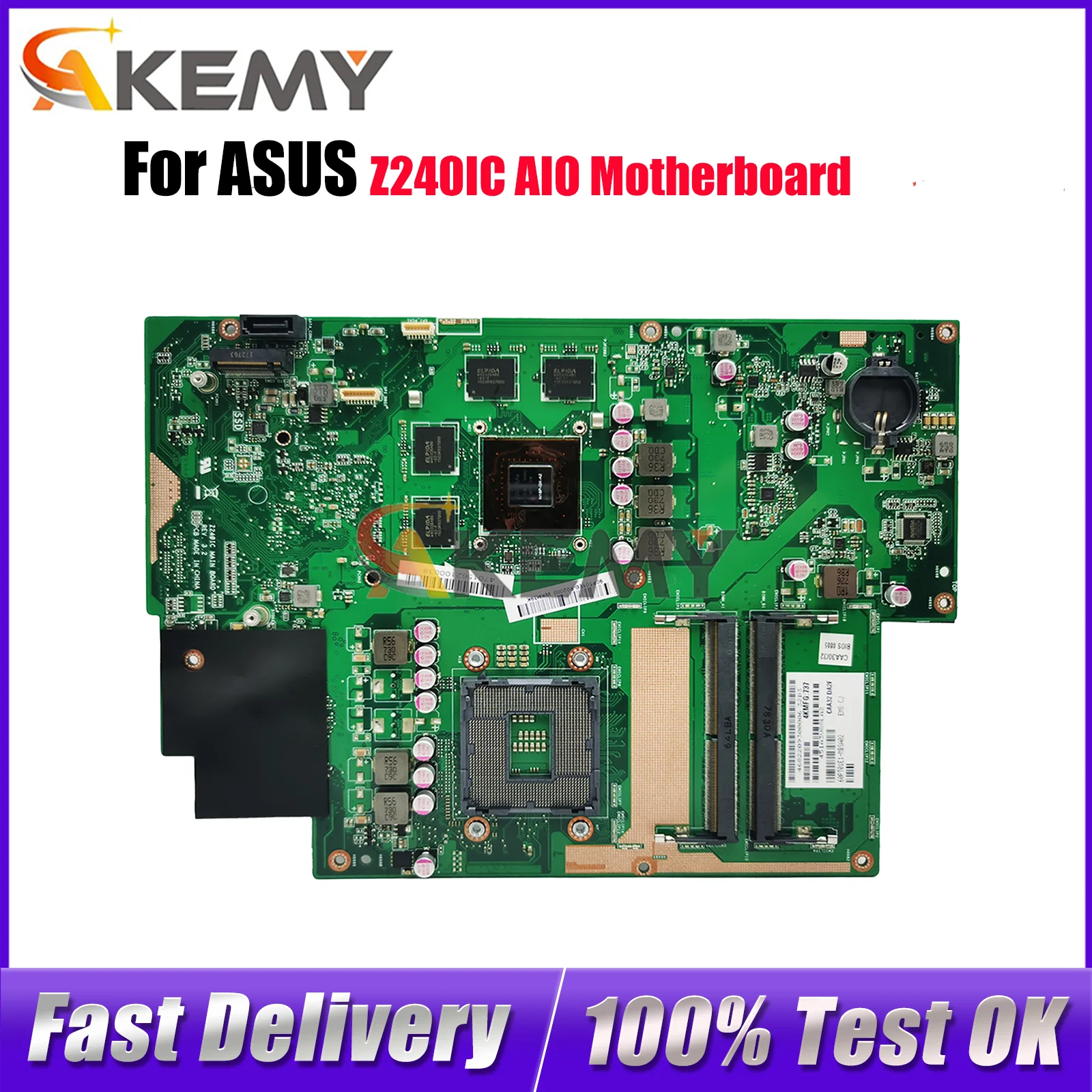 

Z240IC Motherboard For ASUS Zen AIO Z240I Z240IC Z240IE Z240ICG Z240ICGK Mainboard in stock 100% tests OK fast shipping stk