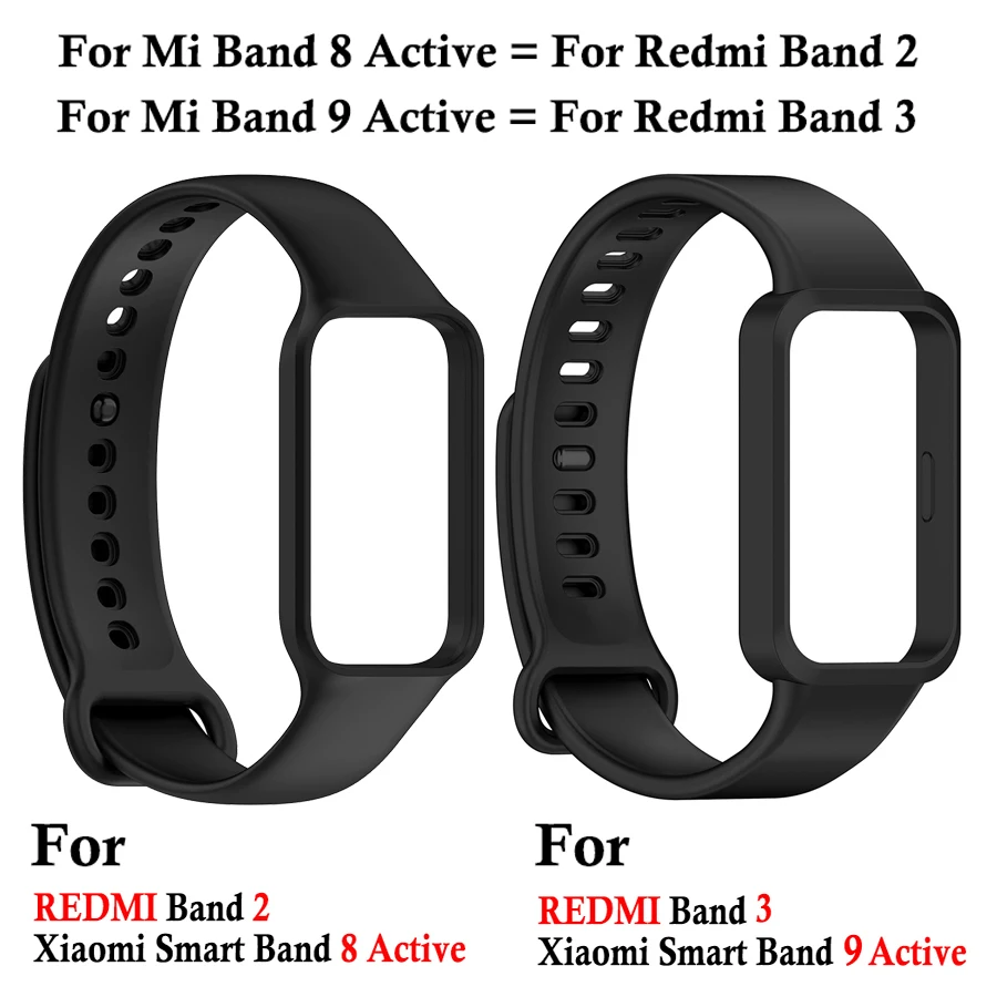 Armband für Xiaomi Band 9/8 Active, Uhrenarmband für Mi Band 8/9 Active, Armband für Redmi Band 3, Handgelenksband für Redmi Band 3 2. – Detail 7