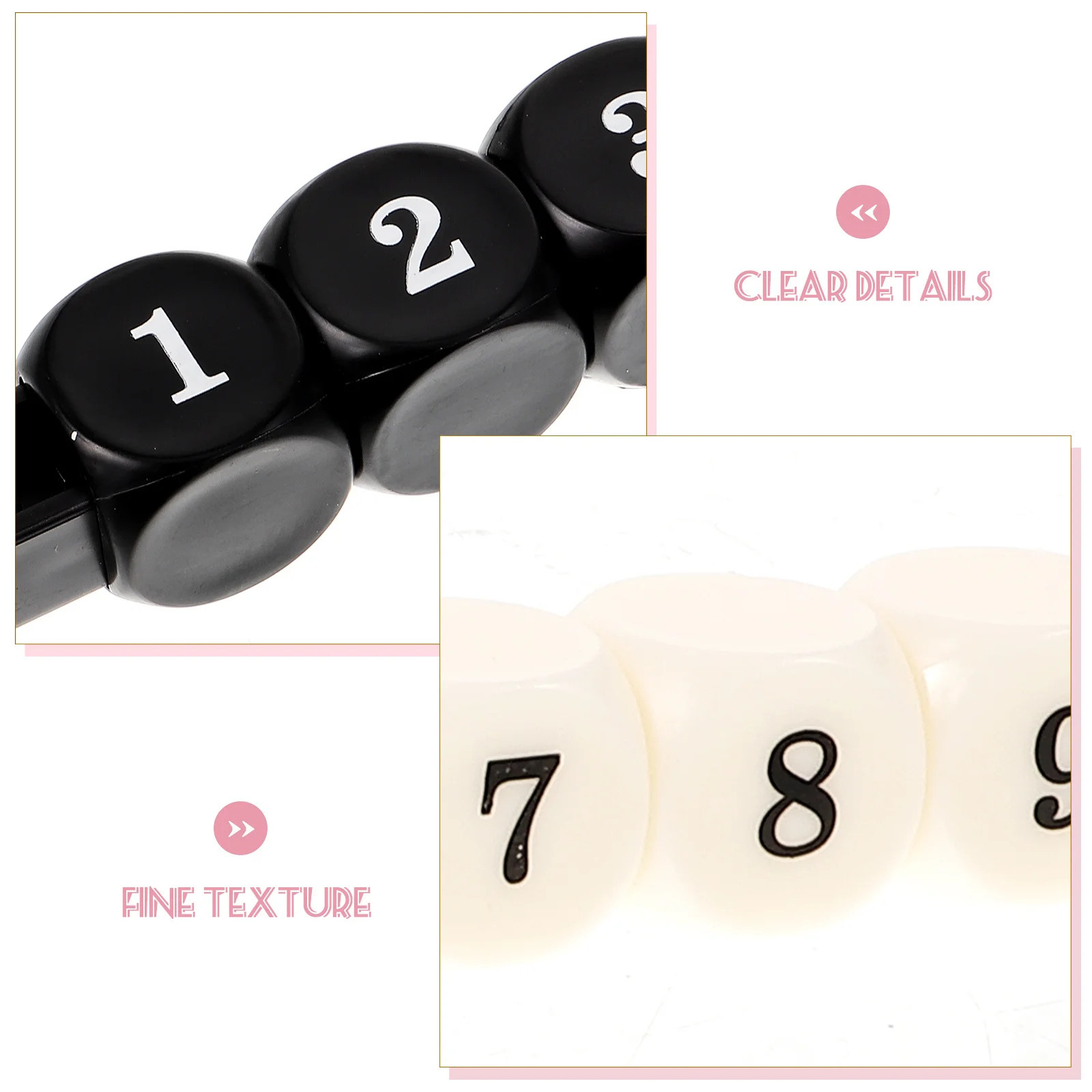 

2pcs Square Score Markers Durable Plastic Foosball Counters Portable Table Football Scoring Tools For Table Soccer Supplies