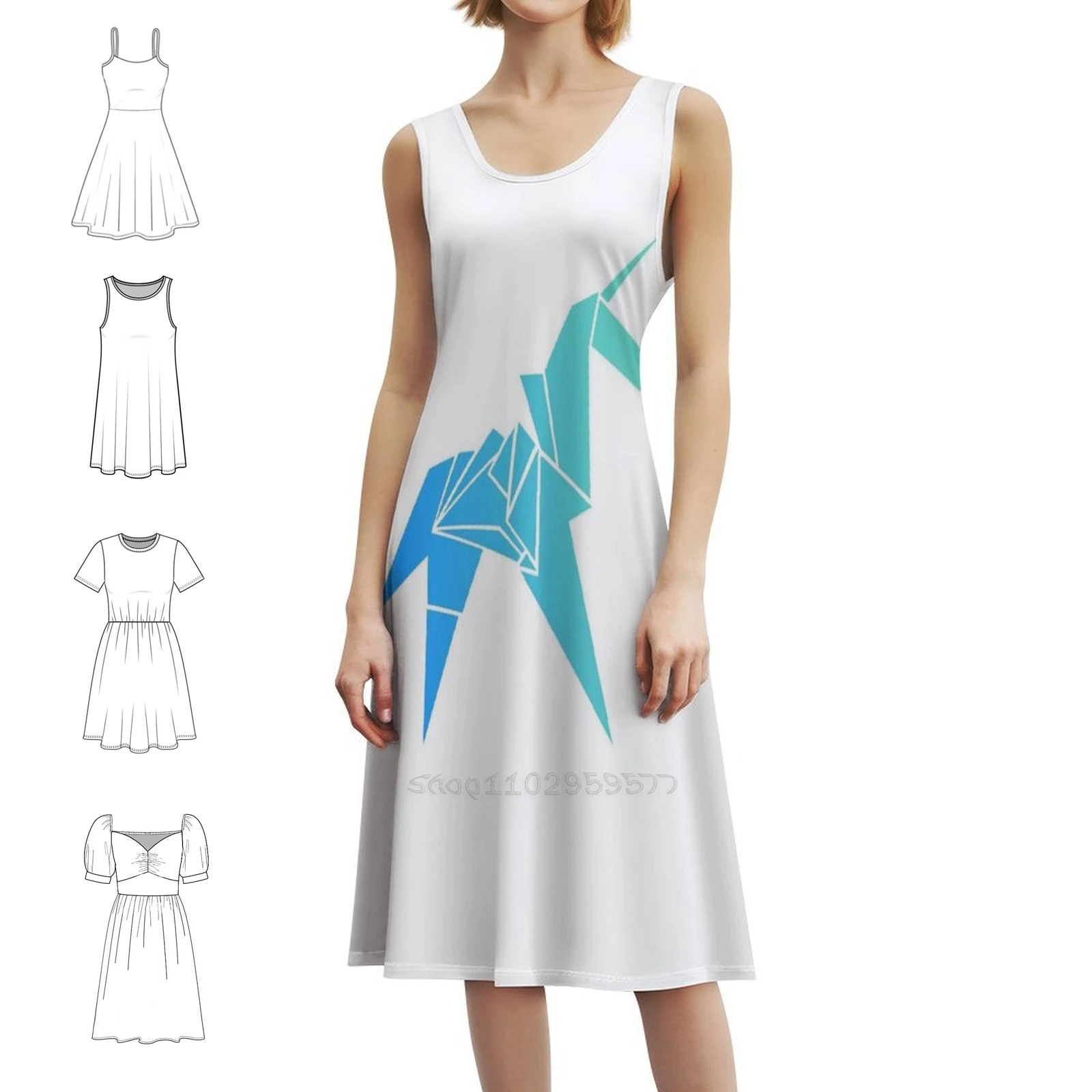 

Копия бегуна лезвия Единорог в неоново-синем сексуальном платье для отпуска для женщин, мини-платье для пляжной вечеринки, дня рождения, лезвие бегуна