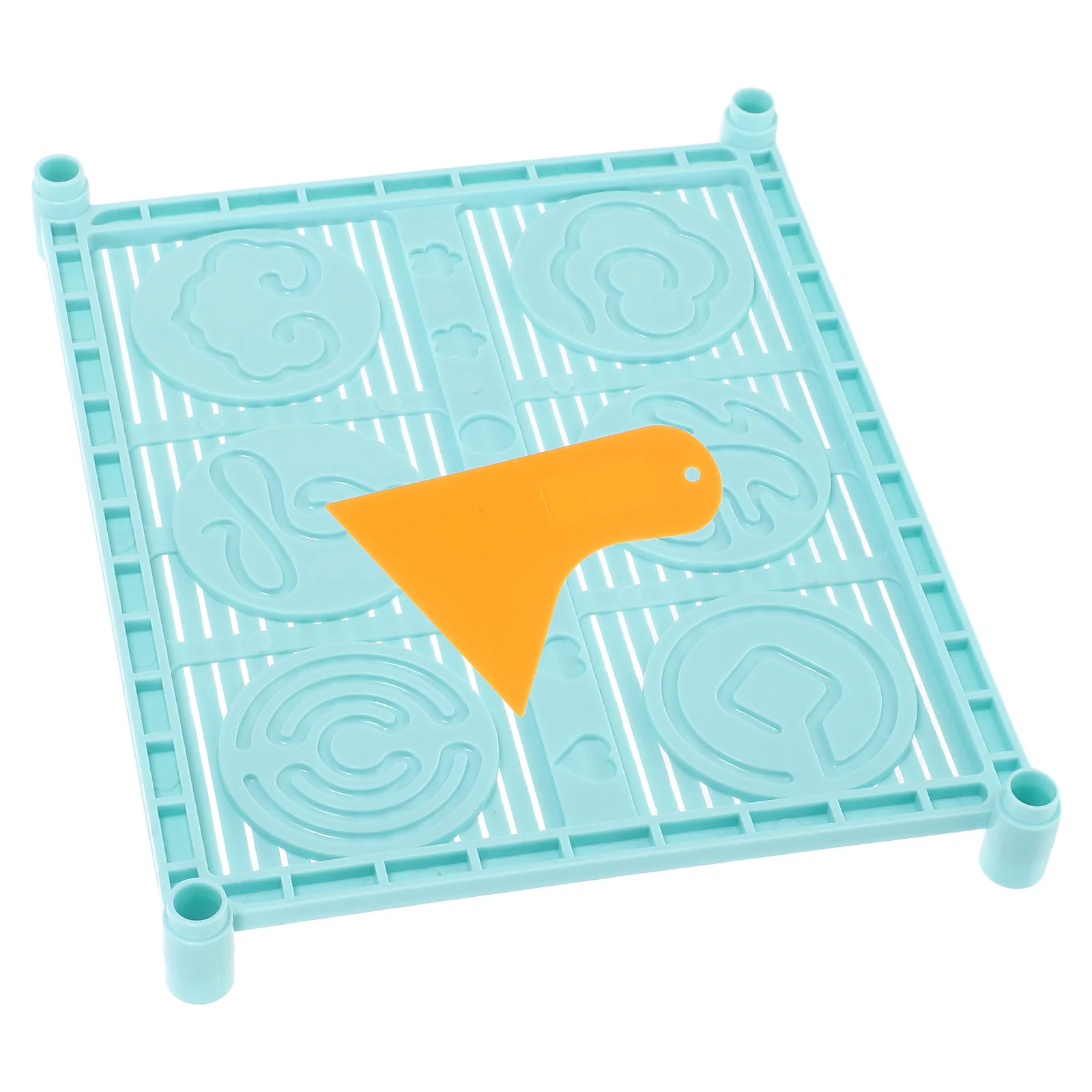 1 مجموعة رف تكويم البلاستيك الفرح DIY بها بنفسك البخور صنع عدة شاشة ديكور المنزل السفر استخدام البخور تجفيف صينية شبكة صافي صينية