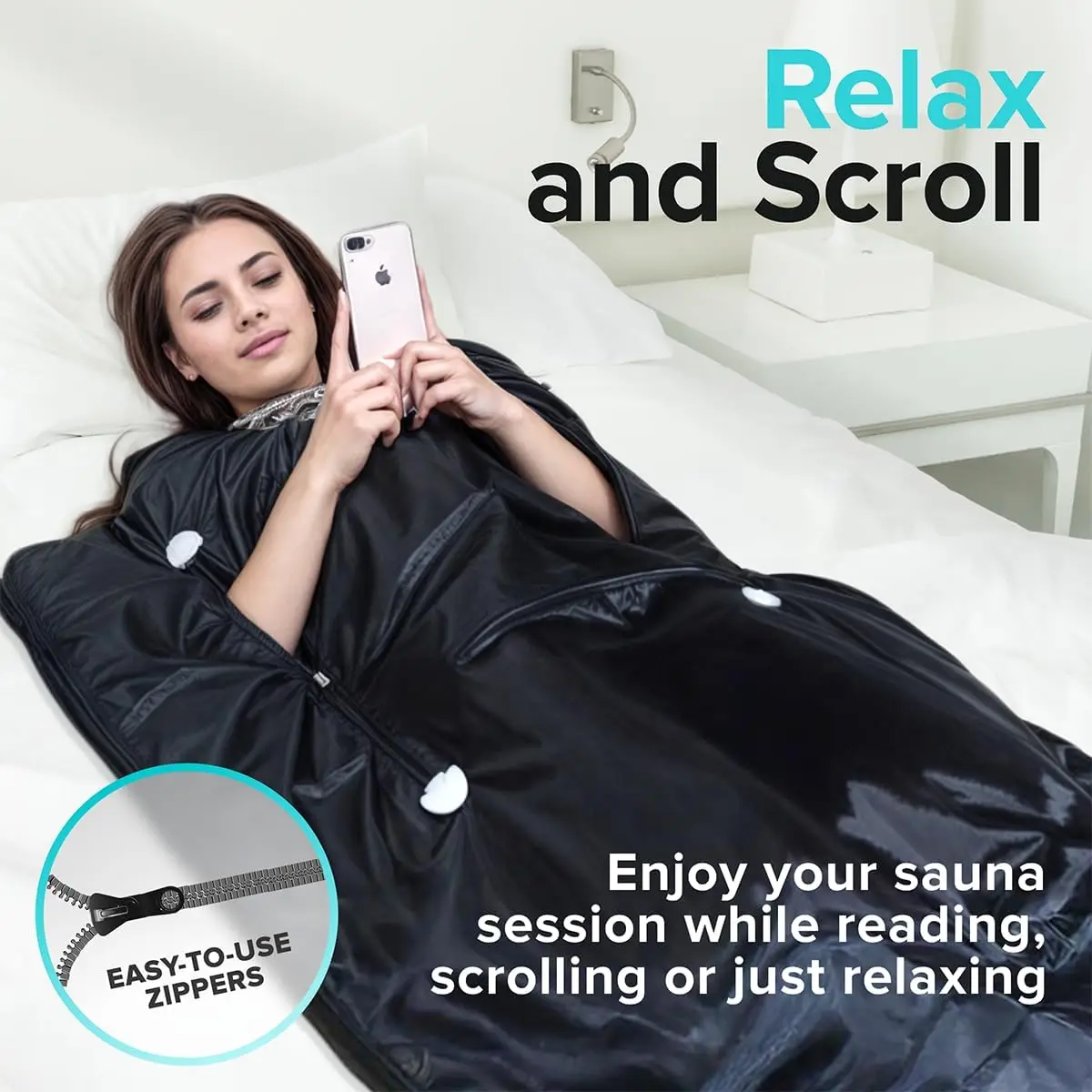 Portable Far Infrared Sauna Blanket 2