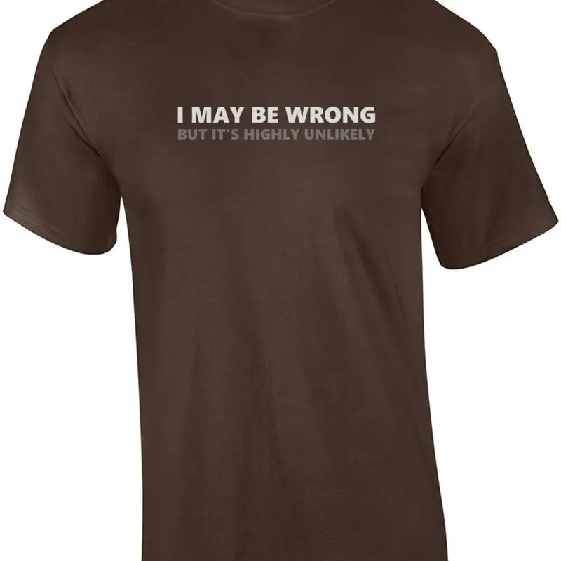 

Я не так, но очень не так - забавная саркастическая футболка.