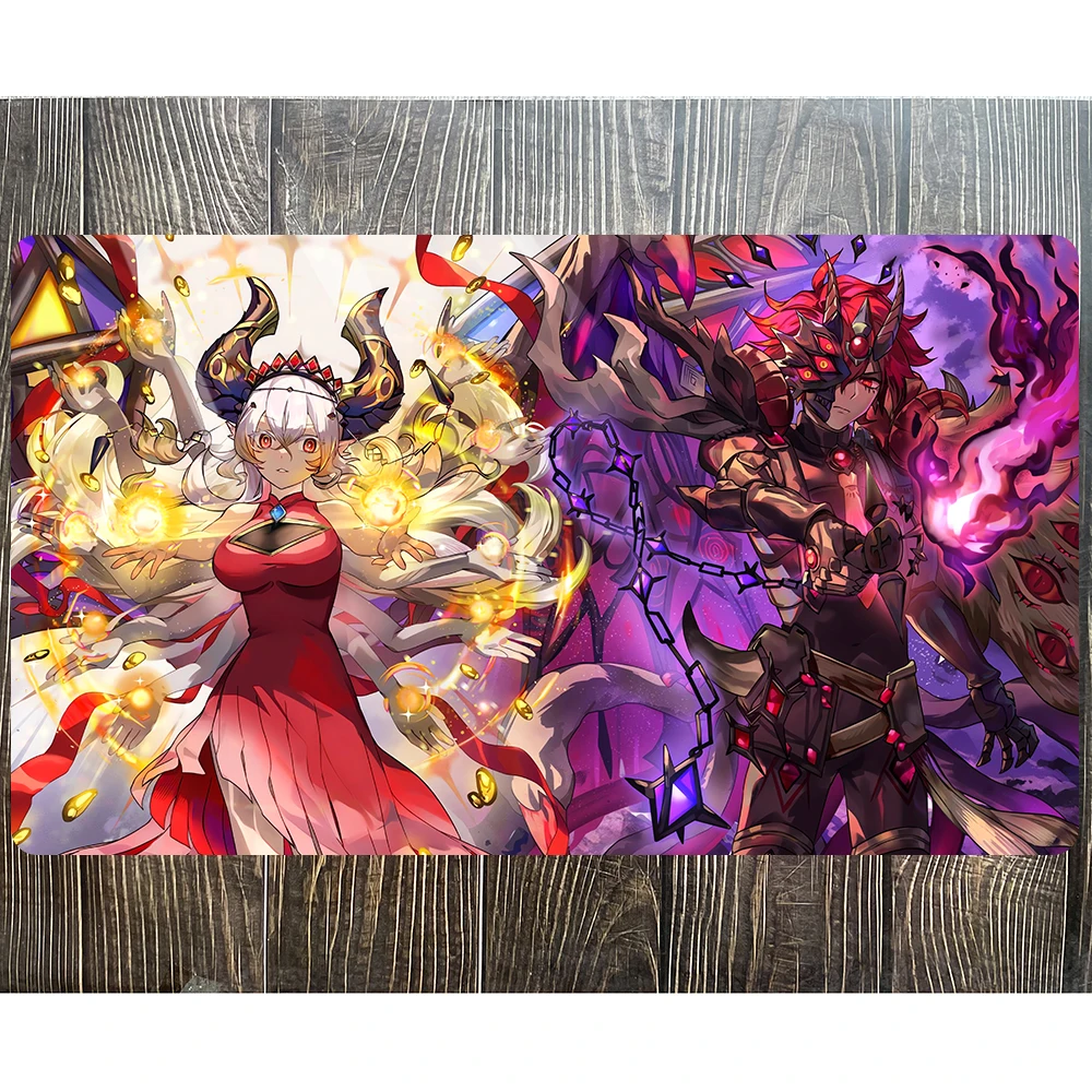 

Yu-Gi-Oh Playmat Blazing Cartesia, the Virtuous Lubellion YGO KMC TCG YuGiOh Mat M-343