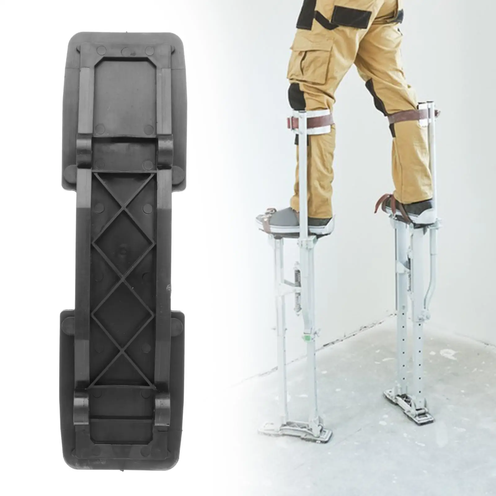 Drywall Leg Straps Kit para Stilts, Leg Band Strap, Parafuso De Parede Alta, Peças De Reposição De Punhos De Perna, Descanso De Pé