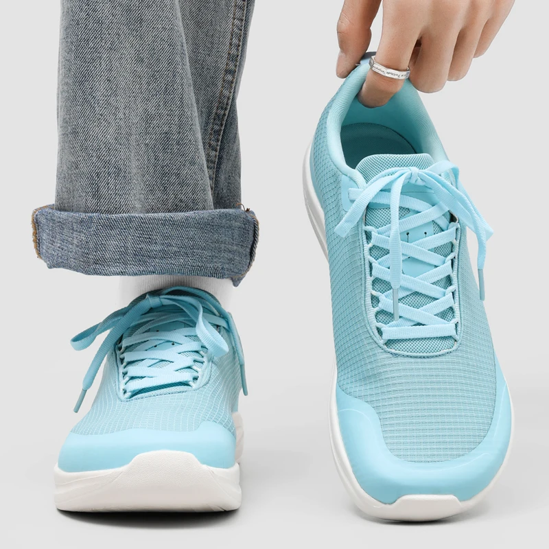 

Spring Summer New Lightweight Woven Mesh Sports Shoes Breathable Soft Contrasting Colors Suitable for Daily Casual Wear
