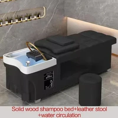 Shampoo Chair for Hair Salon, Móveis para salão de beleza, Chaise Chair for Wash Hair, Móveis para salão de beleza