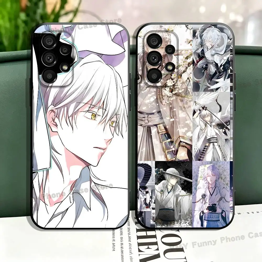 M-Mikazuki T-Turumaru Silicone Protect Case For Samsung A21 31 51 53 20 22 30 32 42 50 70 Cover