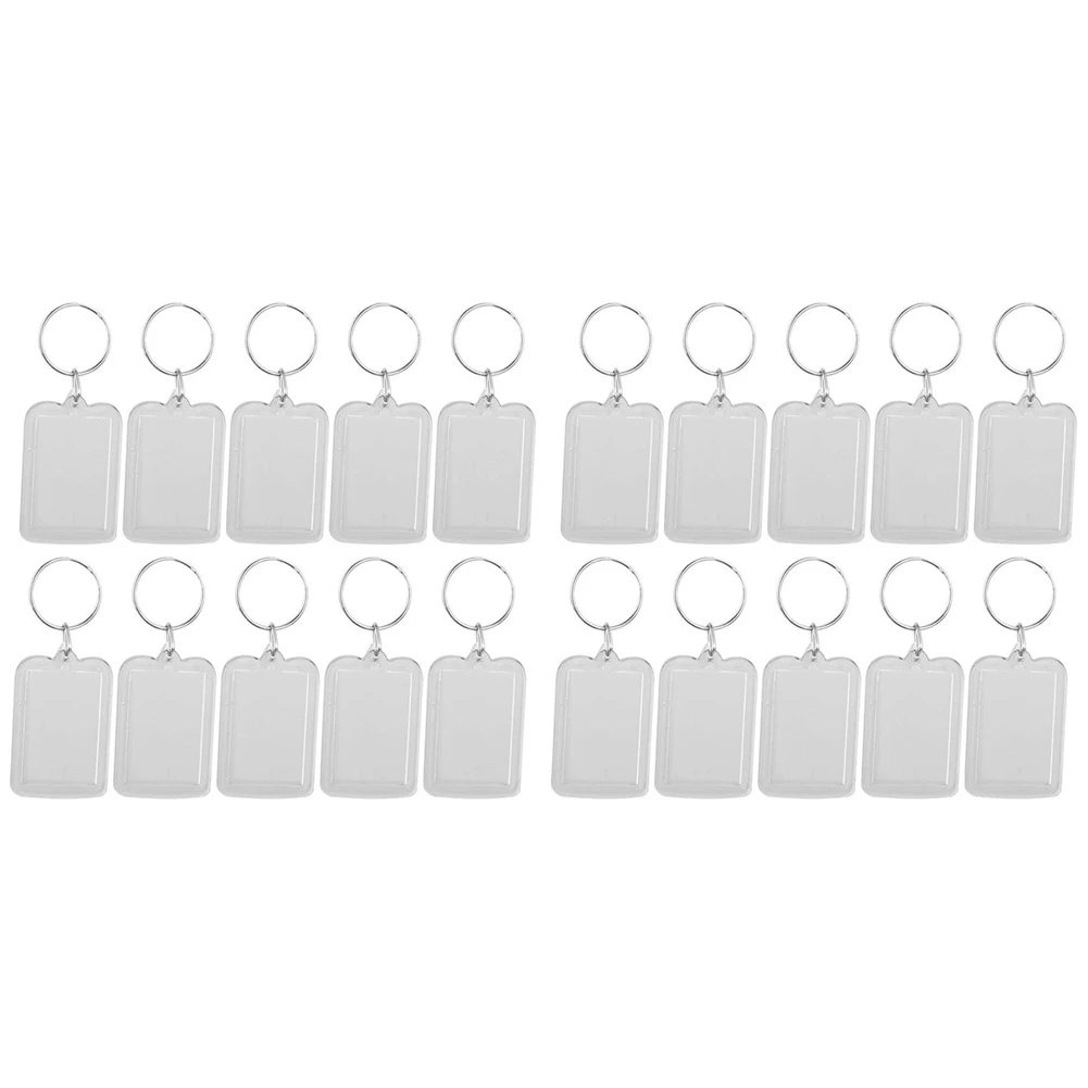 AU33-مجموعة من 20 قطعة كيرينغ لتقوم بها بنفسك إطار صور مستطيل أبيض قابل للفصل كيرينغ 3.3X5cm #2