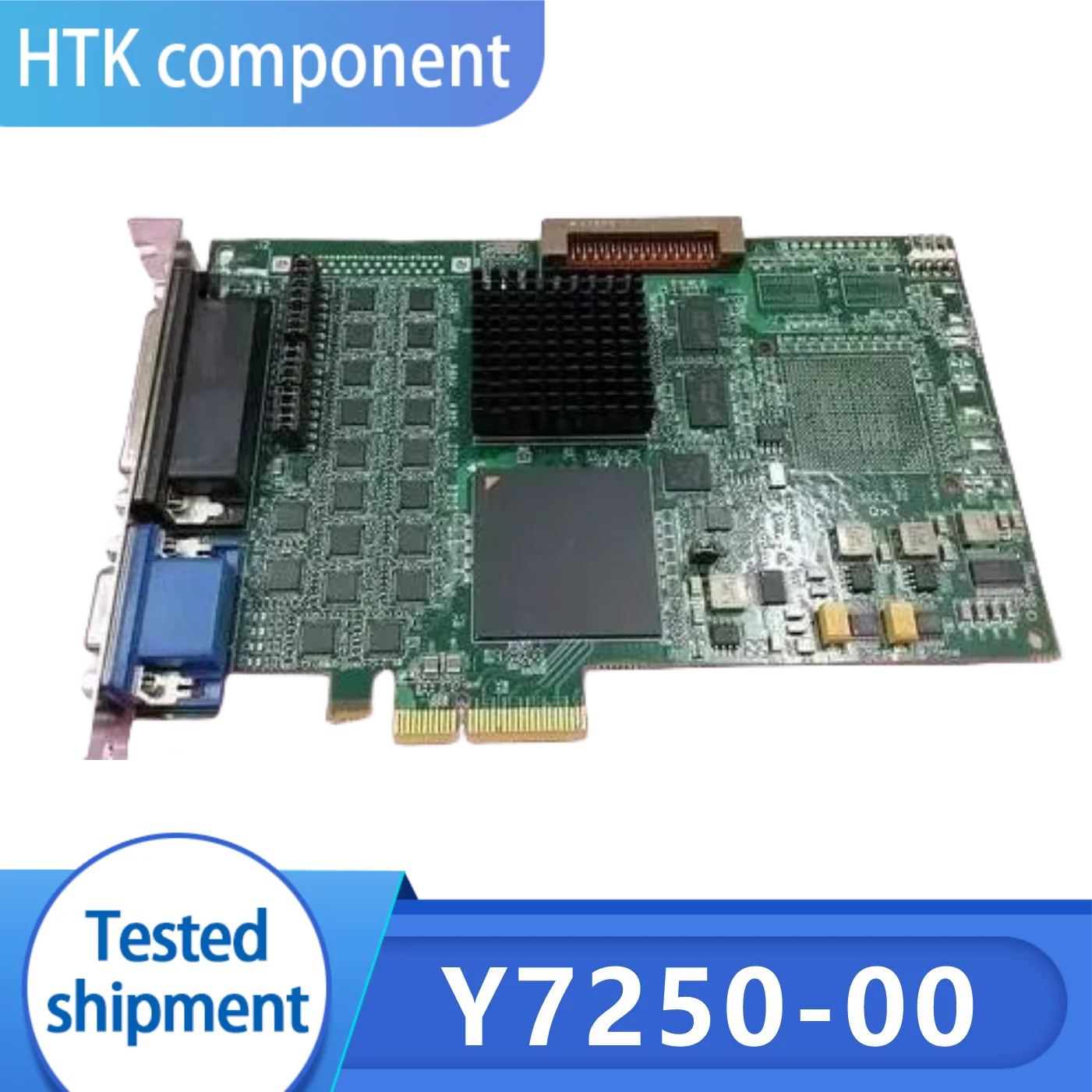 

100% Test Working MORQ/16VD Y7250-00 Rev.A PCI-E Image Capture Card