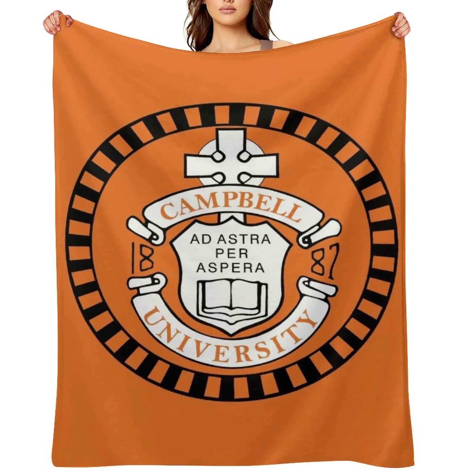 

Campbell University Throw Blanket blankets ands Luxury Thicken Polar Quilt Blankets
