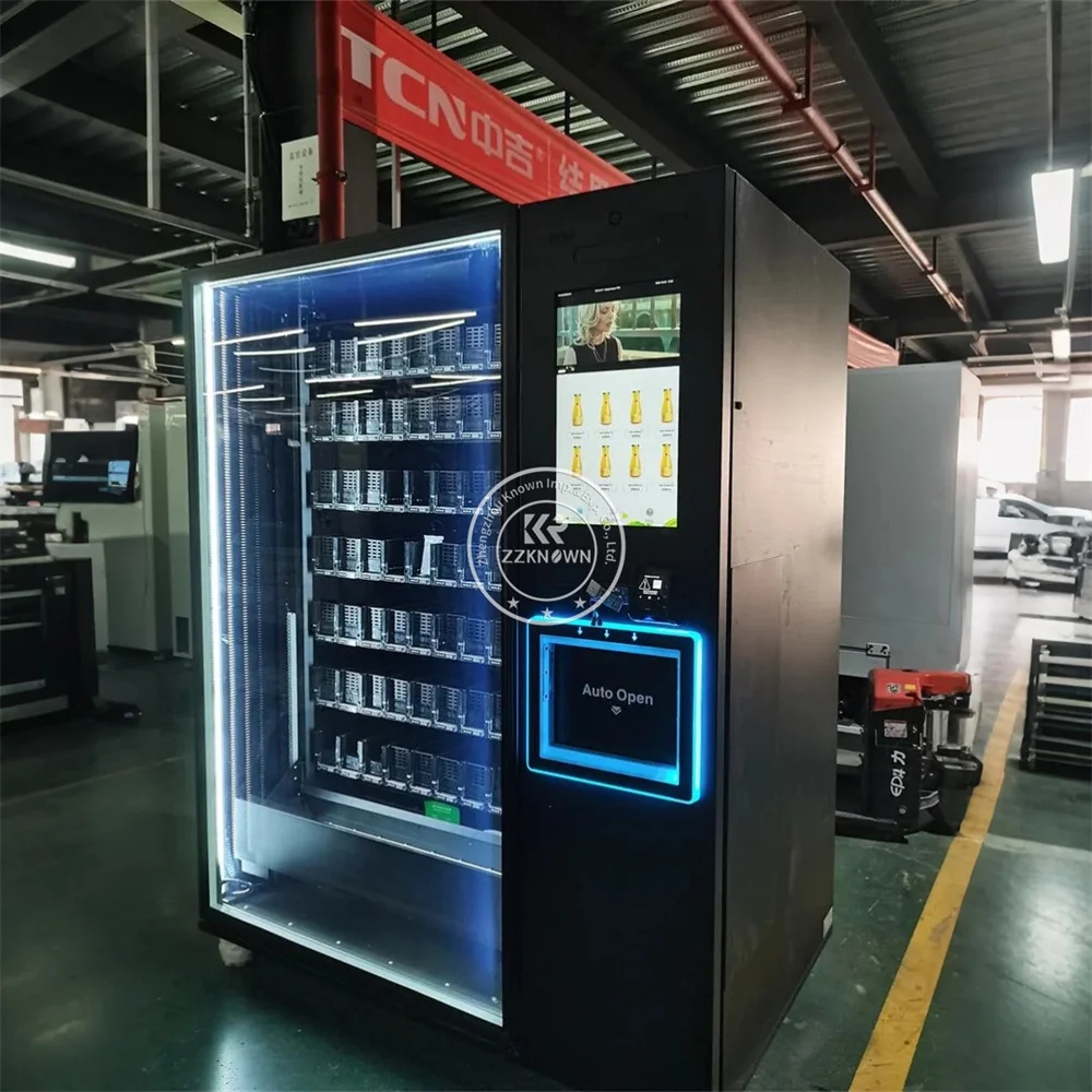 

Индивидуальные комбинированные умные торговые машины Торговый автомат для бутылок и напитков