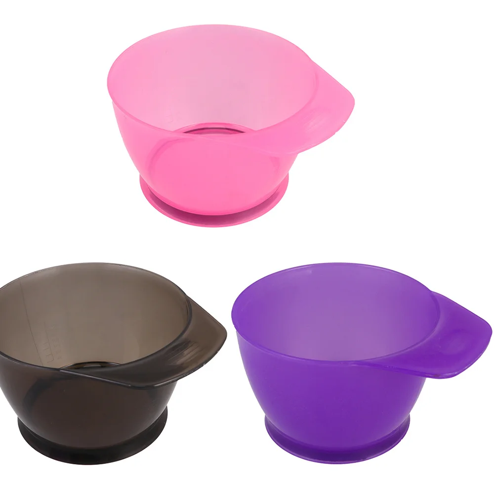 2Pcs Hair Coloring Bowl with Plastic Handle Durable Tinting Bowls Essential for Salon and DIY Hair Dye Use Dyeing Bowl - Image 2