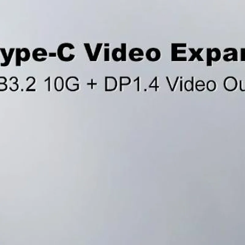

Type-C Expansion Card ASM3142 Controller DP 4K Video Adapter Converter Dual USB-C Port Docking Station Supports DP Video