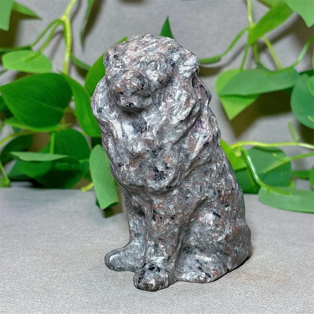 Yooperlite Lion Crystal Natural Stone Quartz Minerals Home Decoritems Reiki Gifts Energy Healing Spiritual Lucky Auspicious Love