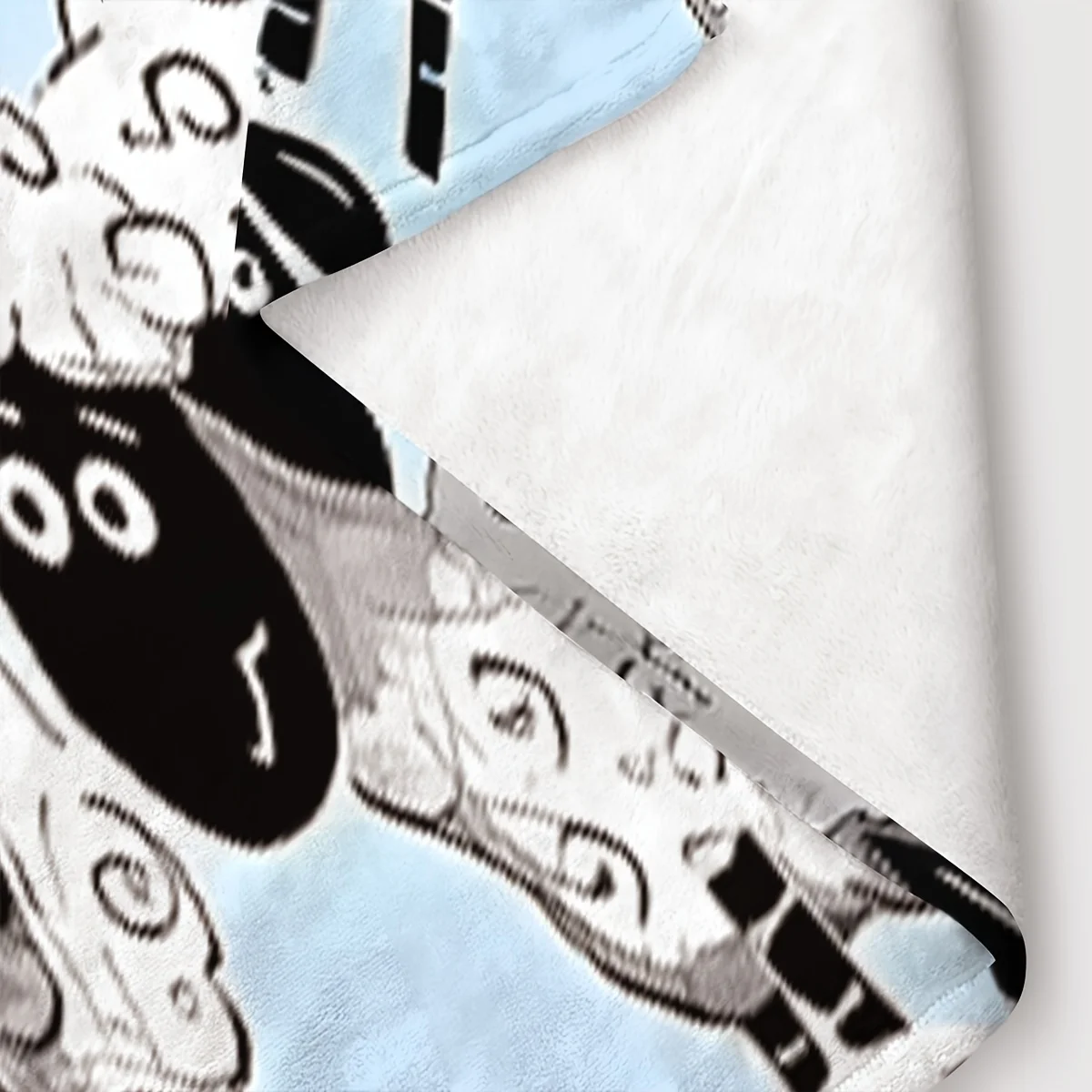 بطانية رمي الأغنام الكرتونية المريحة - ناعمة وخفيفة الوزن وصديقة للبشرة للأريكة والسرير والسفر والتخييم - هدية مثالية للعائلة #4