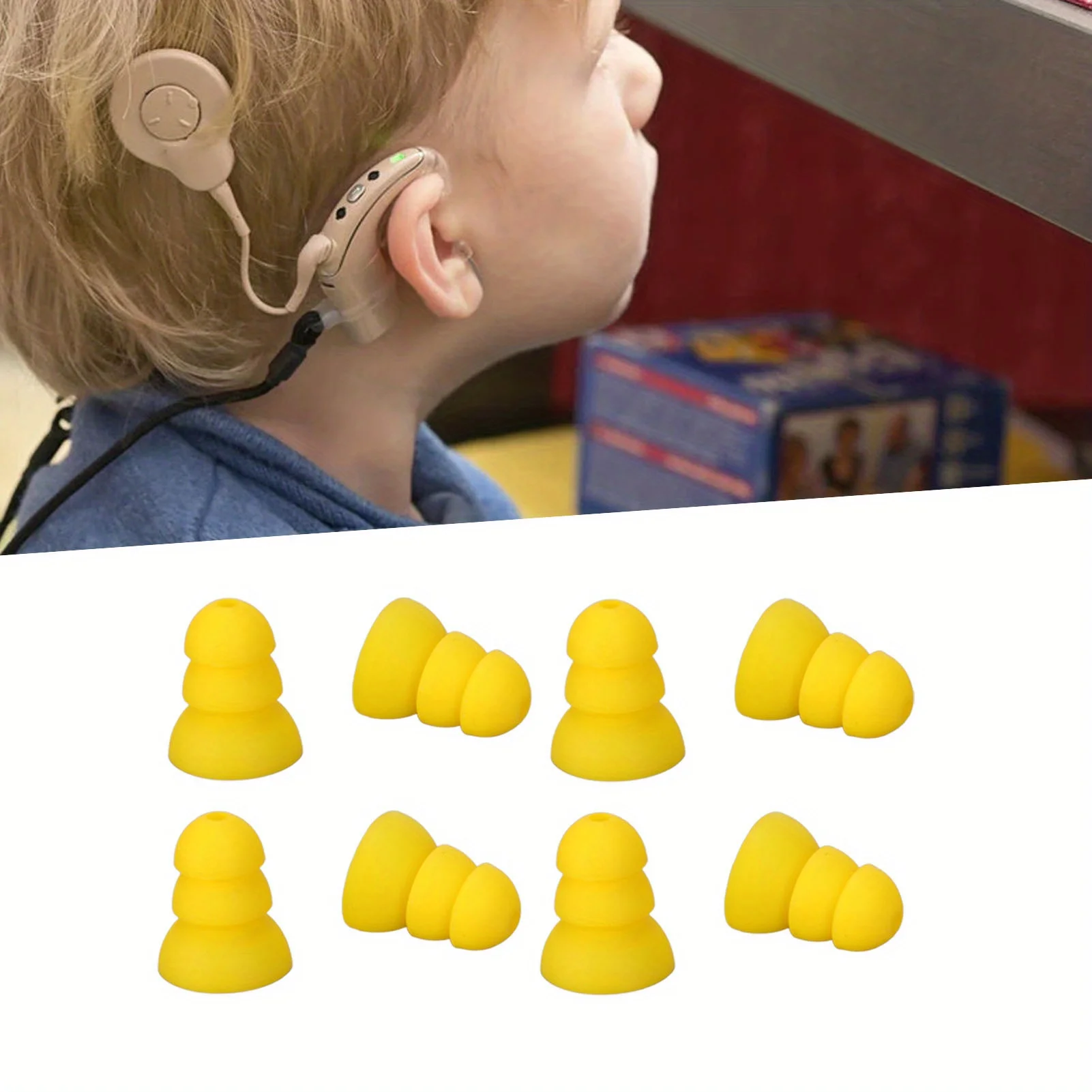 8Pcs Hearing Aid Ea…