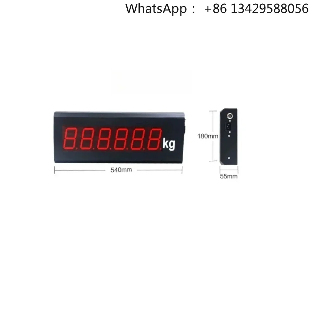 Large Screen Weighing Scale Display XK3190-A9 YHL-3 YHL-5 External Remote Indicator for Truck Floor Scale Weight Readout