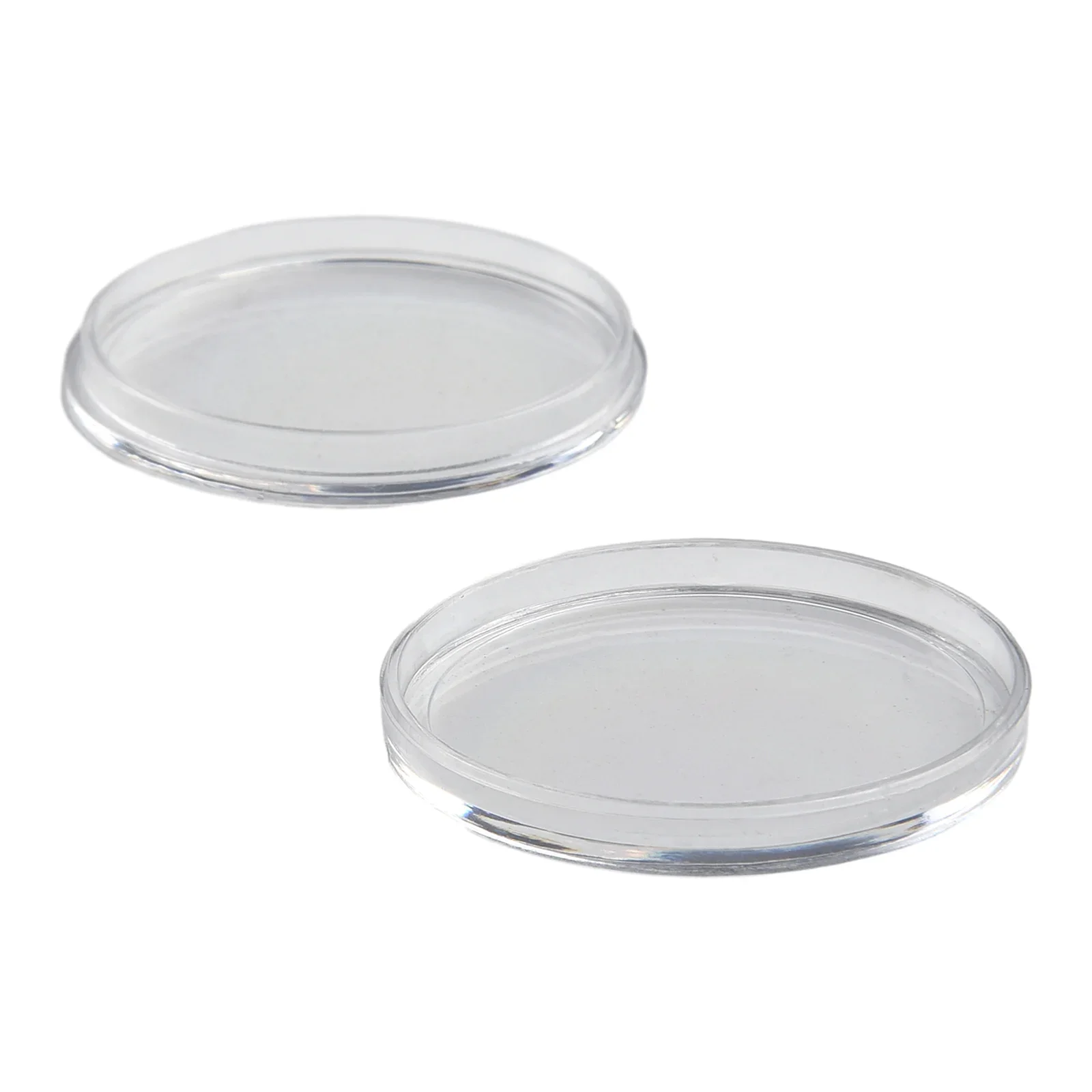 10pcs 38/50mm Transparent Plastic Coin Holder Coin Collecting Box Case For Coins Storage Capsules Protection Boxes Container