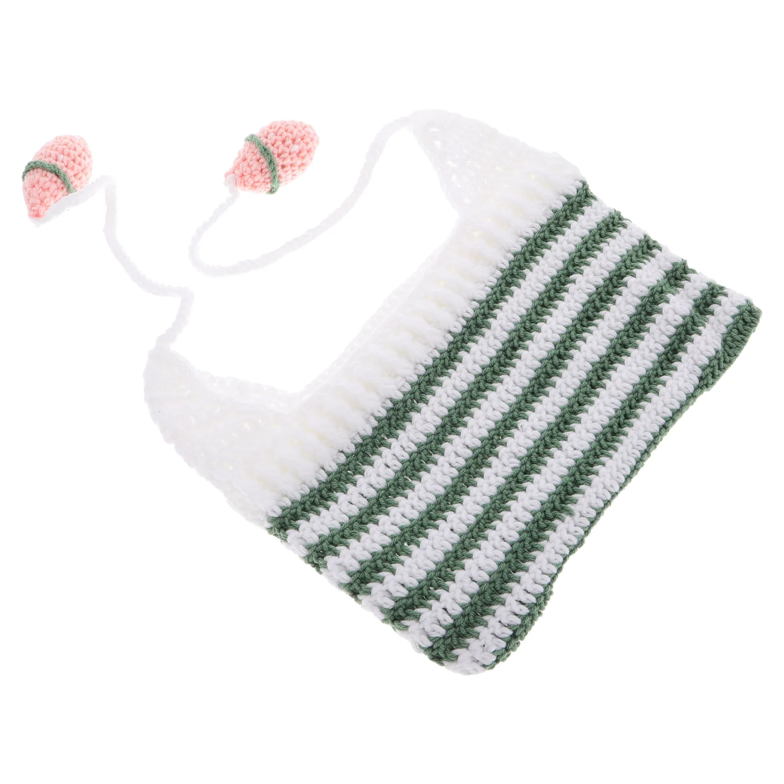 

Cat Ears Beanie Cute Hat with Knitted Moving Hats for Women Caps Earmuff Cold-proof Warm