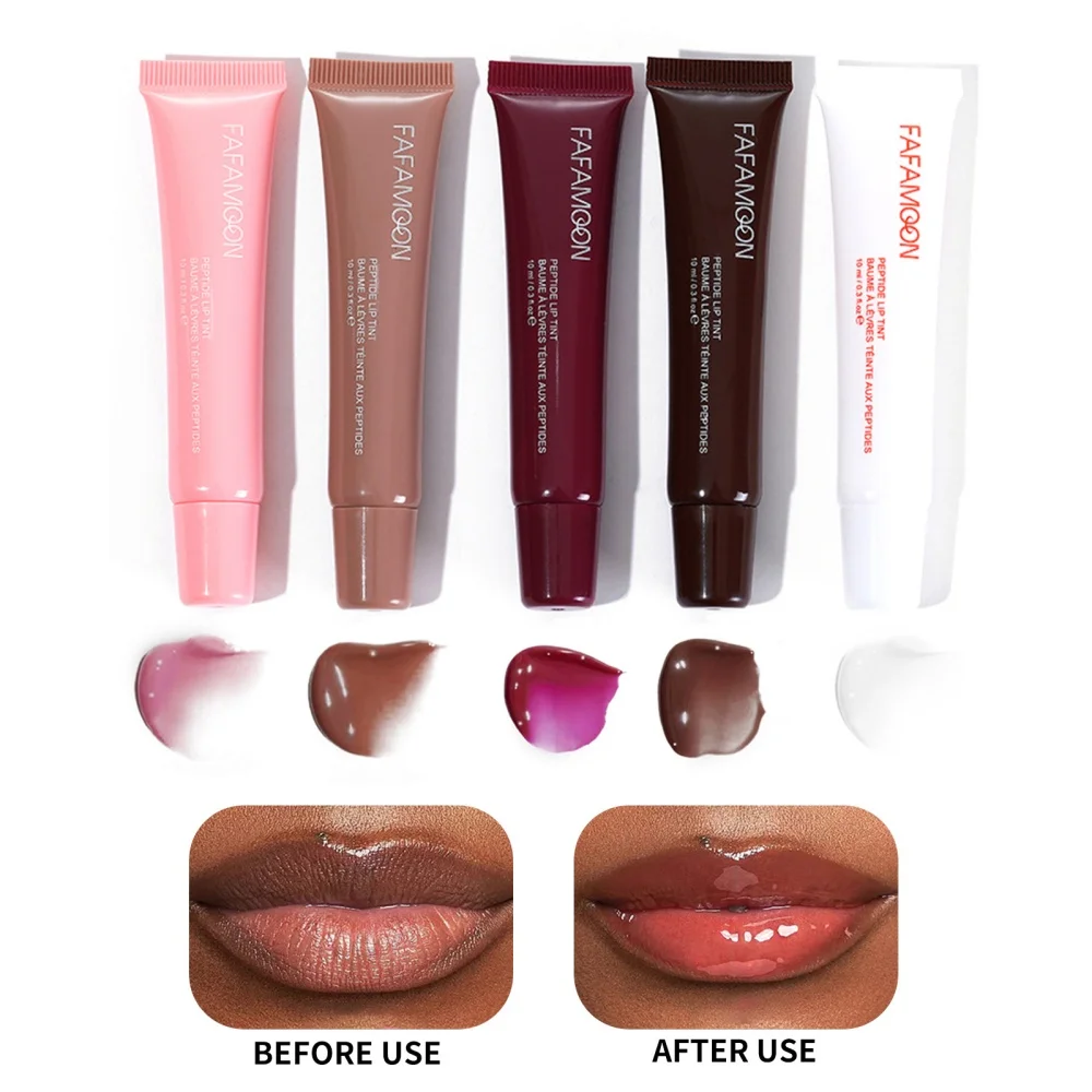 Vloeibare Lippenstift Lipgloss Lippenbalsem Hydraterende Lip Mollige Gloss Lip Glazuur Hydrateren Non-Stick Cup Vermindert Liplijnen En Mondverzorging