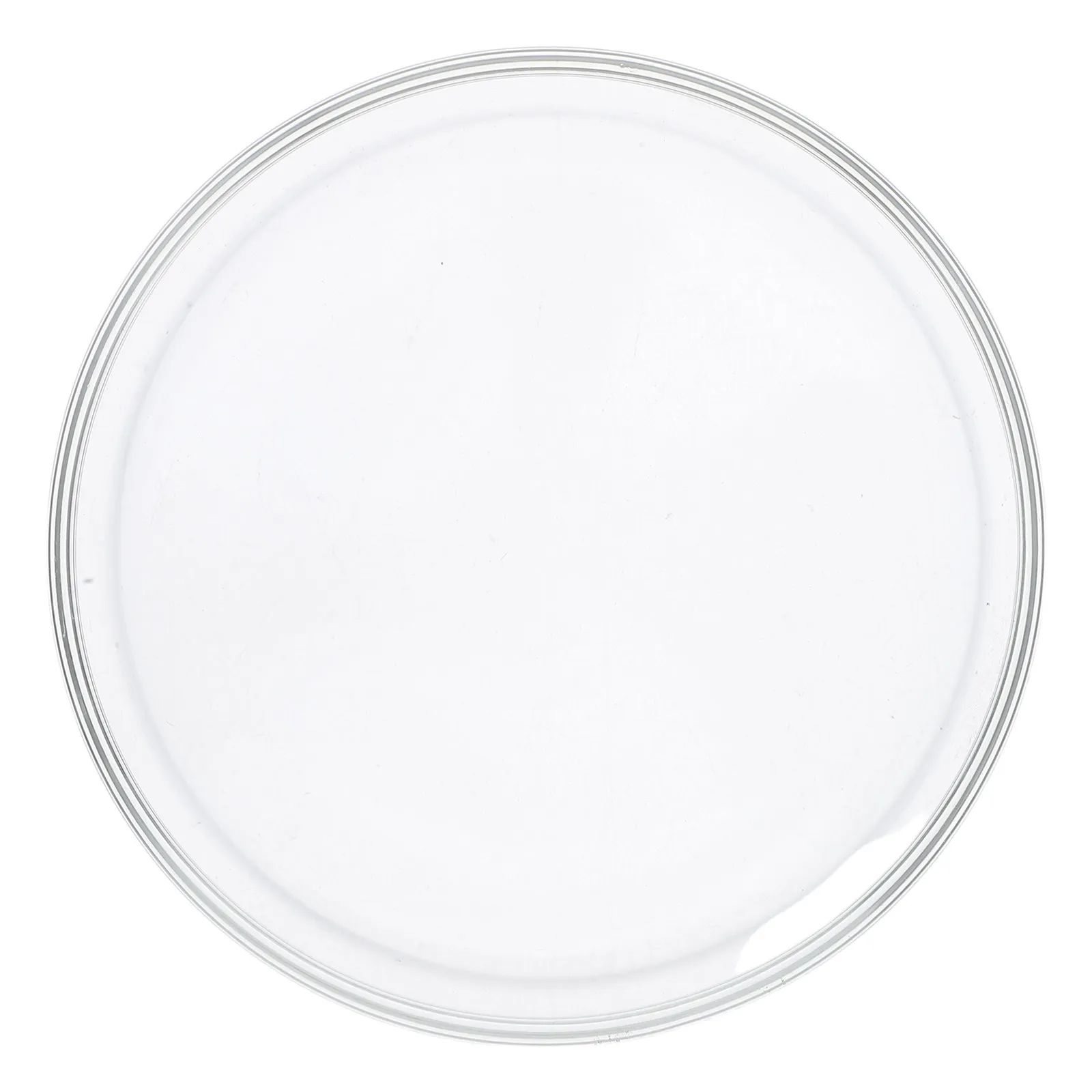 1Pcs Fashion Glass Plate Wide Range Use Mini Dessert Serving Tray Fruit Plate Salad Dish Transparent Kitchen Supply for Daily