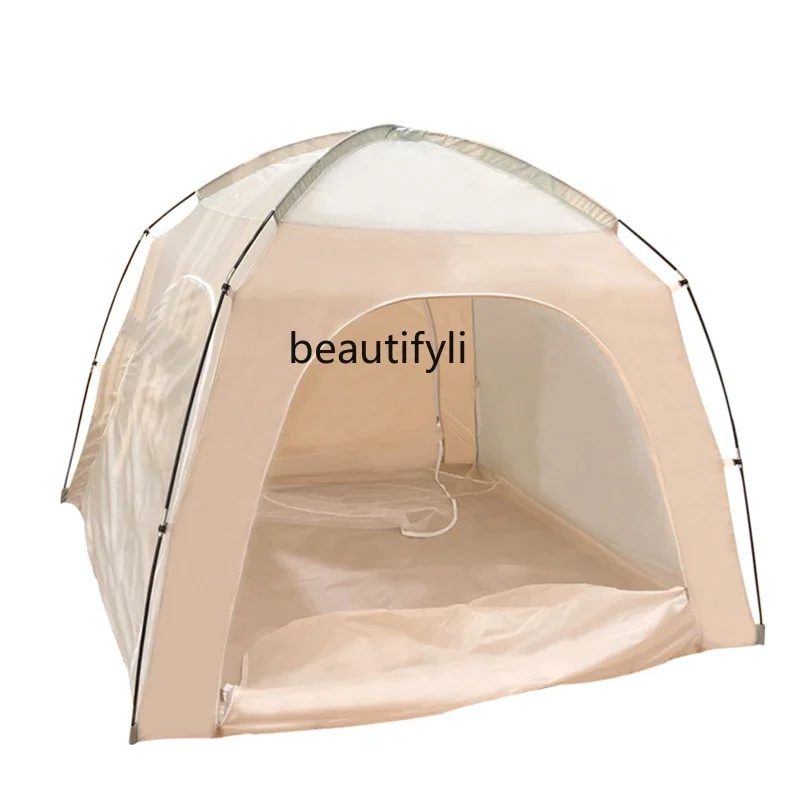 

Tent indoor portable breathable anti-cold children's bed tent warm