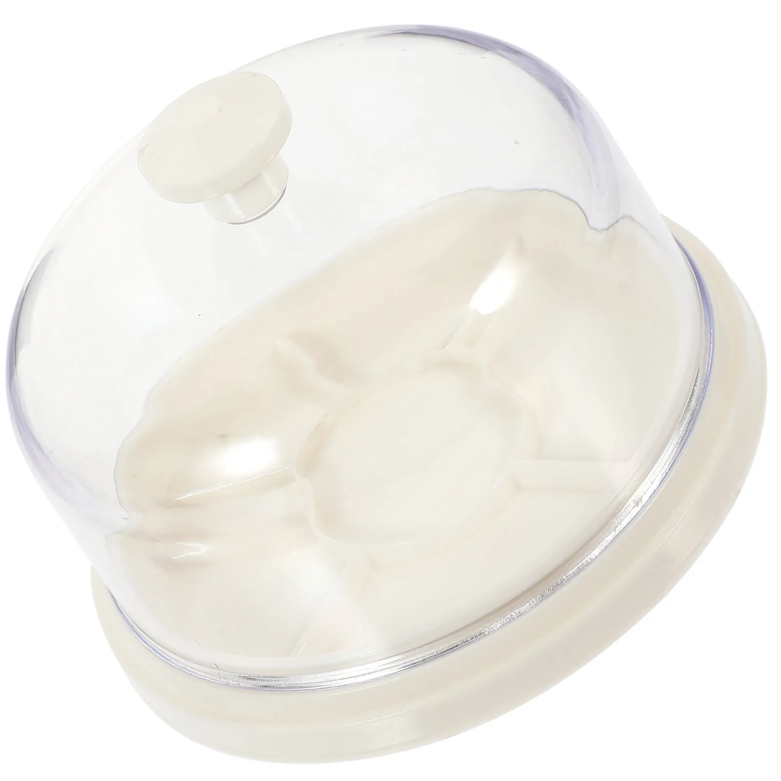 

Watchmakers Plastic Cover 6 Compartments Dust Protector for Watch Repair Movement Parts Organizer Watch Repair Cover