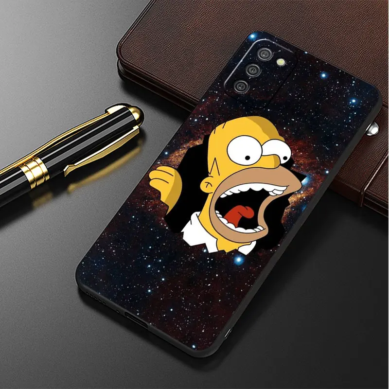 Case For Samsung Galaxy A53 A52 A51 A54 A12 A13 A14 A22 A32 A21s A33 A34 A24 A25 A15 A71 A31 Phone Cover Hot Simpsons Boy Shell