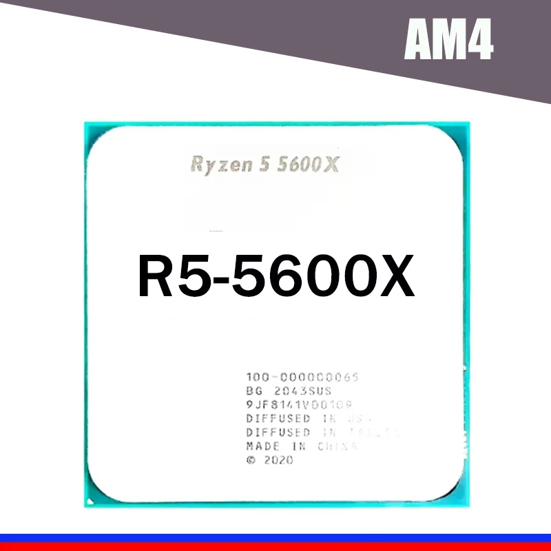 R5 5600X Ryzen 5 5600X Socket AM4 without cooler No Fan R5-5600X