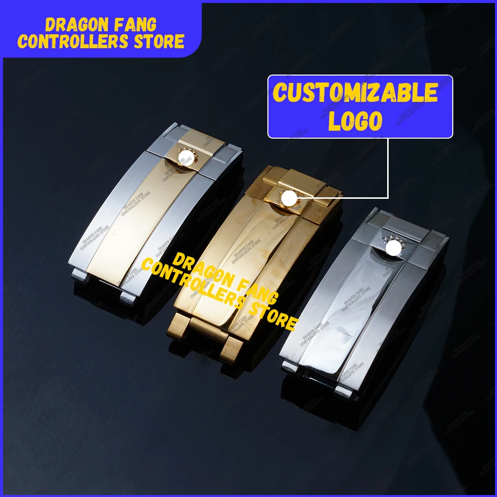 16 mm 18 mm Metall-Uhrenarmband-Verschluss für Rolex Daytona SUBMARINER GMT Yacht-Master Uhren, Schnalle, Herren-Zubehör, Metallknopf