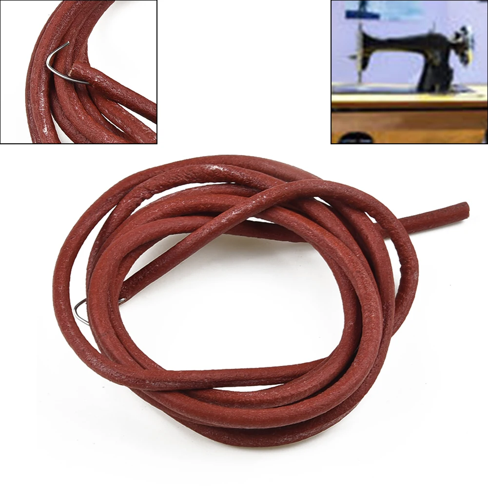 Replacement Antique Leather Treadle Belt Manual Rocking Industrial Household 4mm Accessories For Sewing Machine
