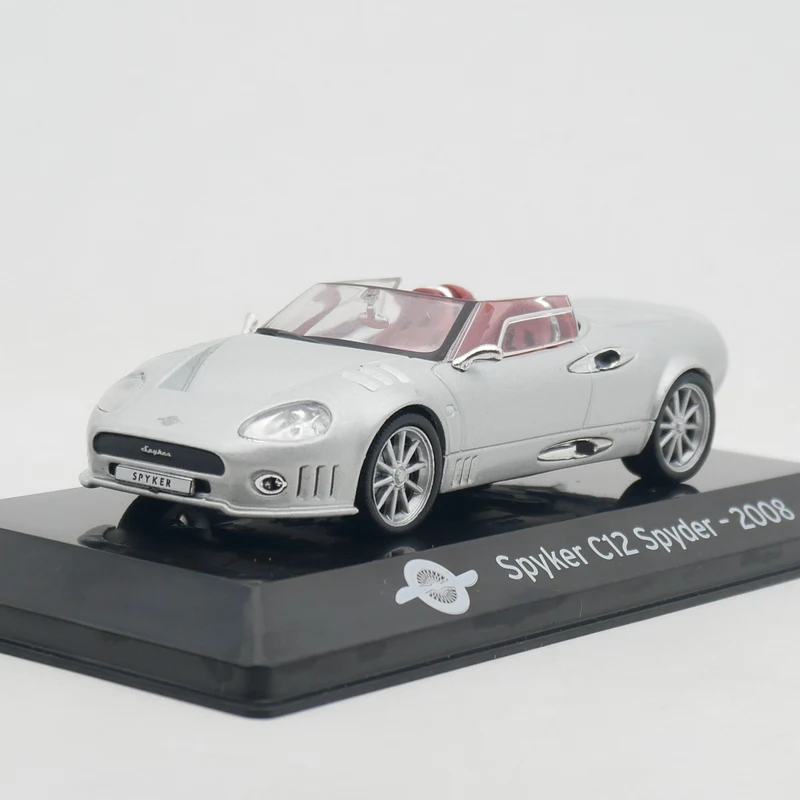 

IXO масштаб 1:43, литой под давлением сплав Spyker C12 Spyder 2008 купе, игрушки, модель автомобиля, классика, ностальгия, подарки для взрослых, сувенир, статический дисплей