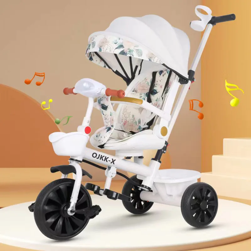 Baby Walking Artifact Children's Tricycle Bicycle 1-3 To 6 Years Old Large Baby Stroller Baby Bicycle