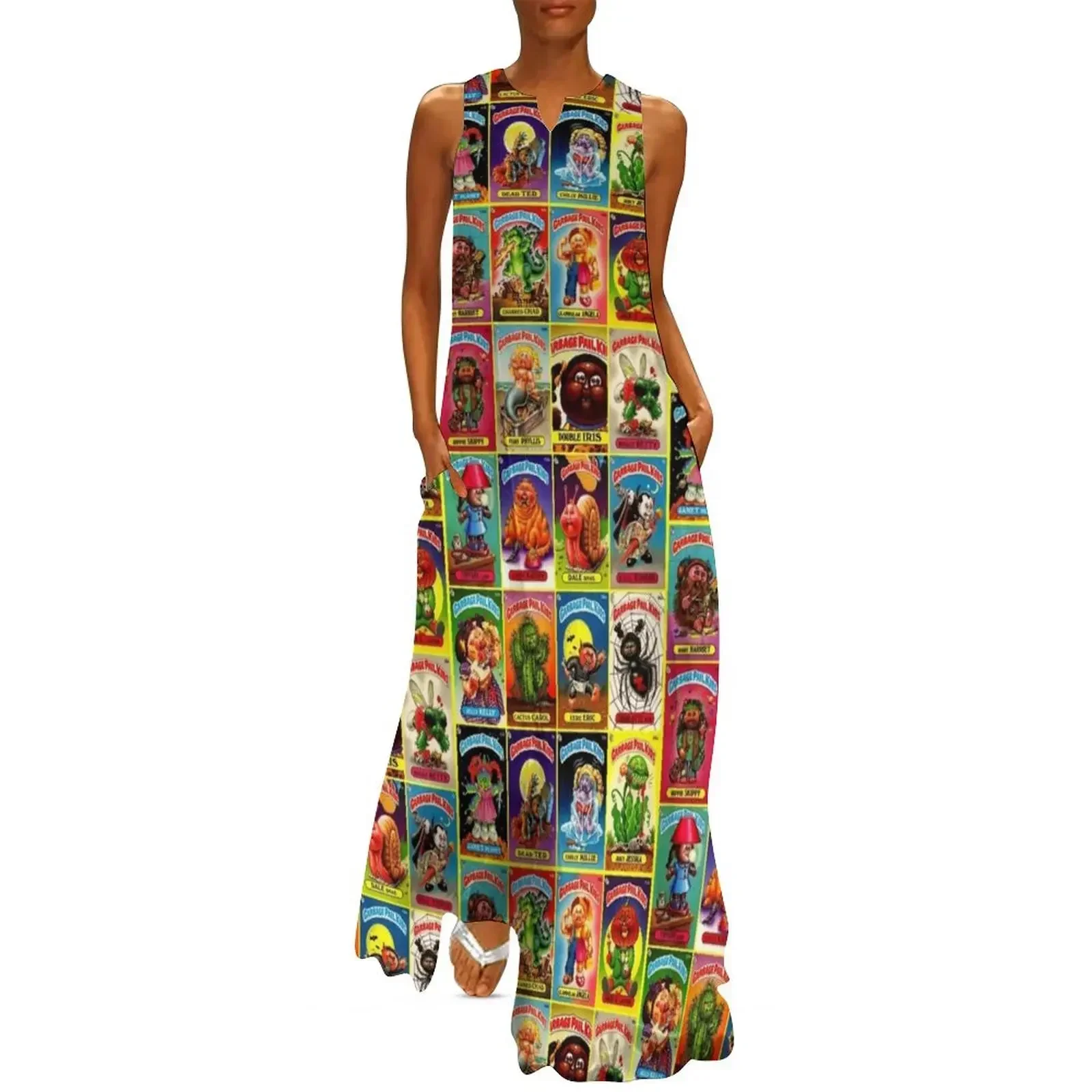 

Garbage Pail KIds Long Dress summer dress for women 2025 Female dress summer dresses for women 2025 Women's summer