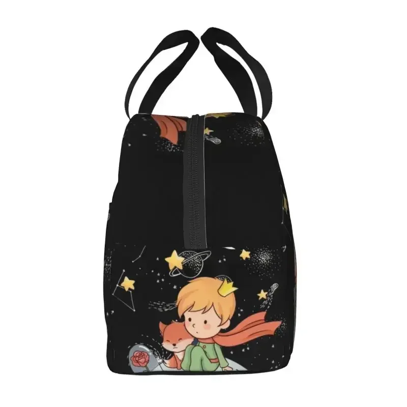 The Little Prince Thermal Insulated Lunch Bag France Fairy Tale Resuable Lunch Container for Work School Travel Storage Food Box