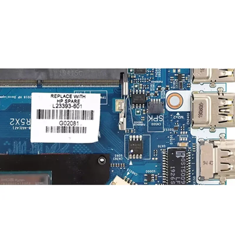 

6050A2983601-MB-A02 L23393-601 L23393-001 For Hp 14-CM Motherboard With R3 2200 Cpu In-built Working Good