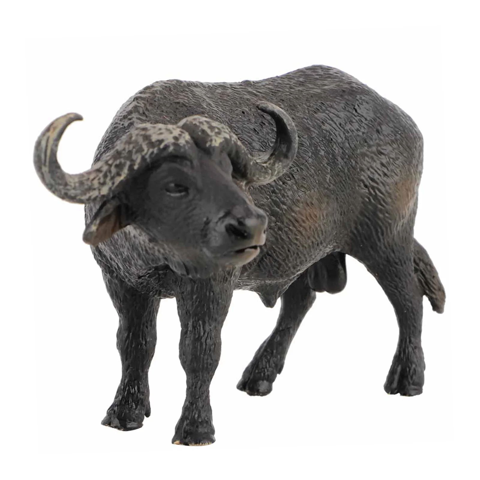 Animal Model Children's Toy Simulation Mini Buffalo Environmentally Friendly Plastic Home Desktop Decoration