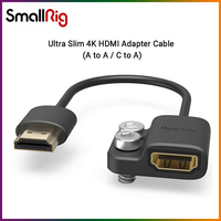 SmallRig Ultra Slim 4K Adapter Cable Female Type A to Male Type A 4K@60HZ for BMPCC 4K&6K for Sony for Panasonic 3019