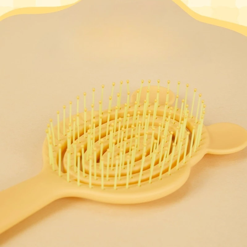 Disney Winnie the Pooh Hair Brush Volumizing Comb - Flexible Bristles for Detangling & Volume, Cute Cartoon Gift for Women Girls