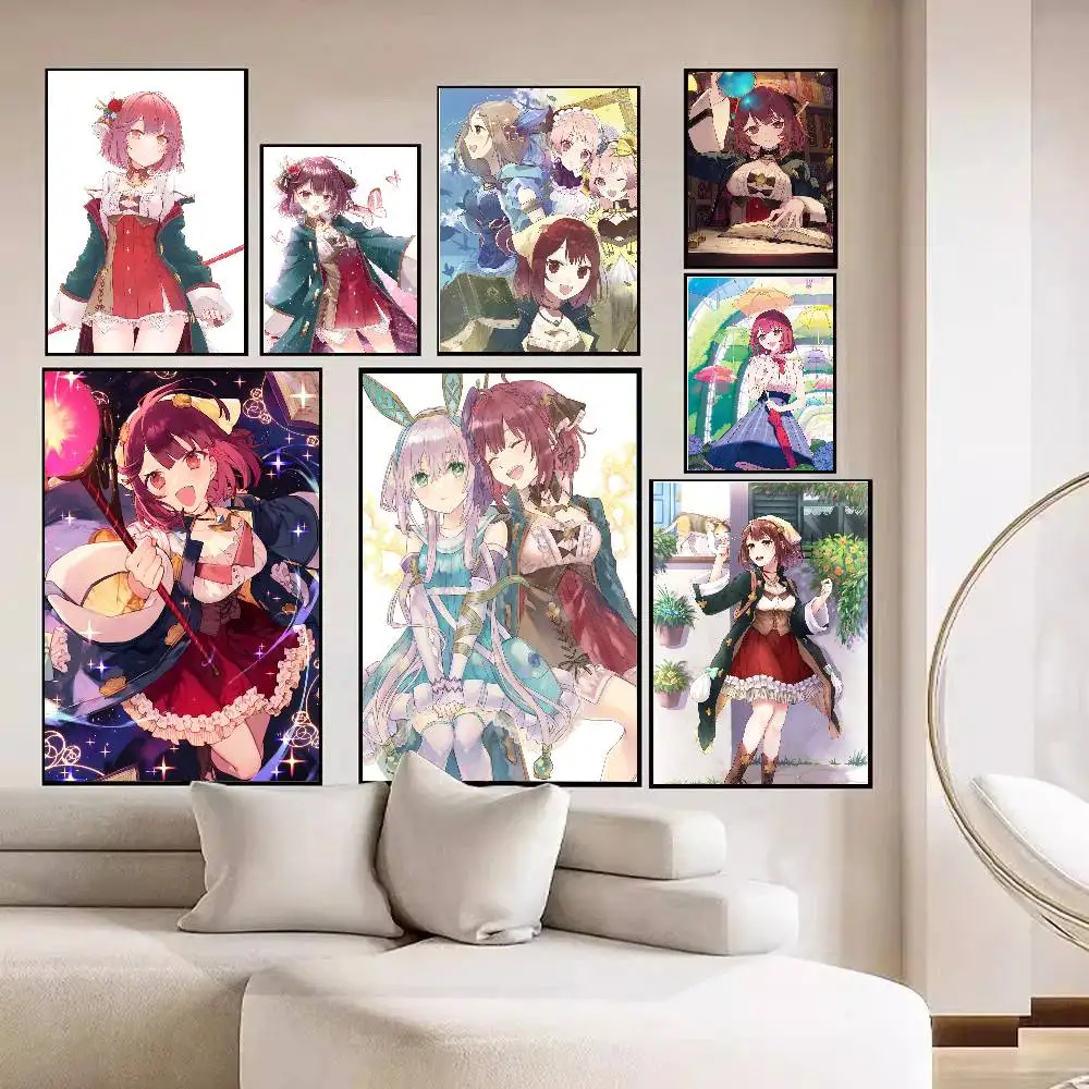 Sophie Anime The Alchemist Of The Mysterious Book Poster Art Sticky Wall Waterproof Home Living Room Bedroom Bar Aesthetic Dec