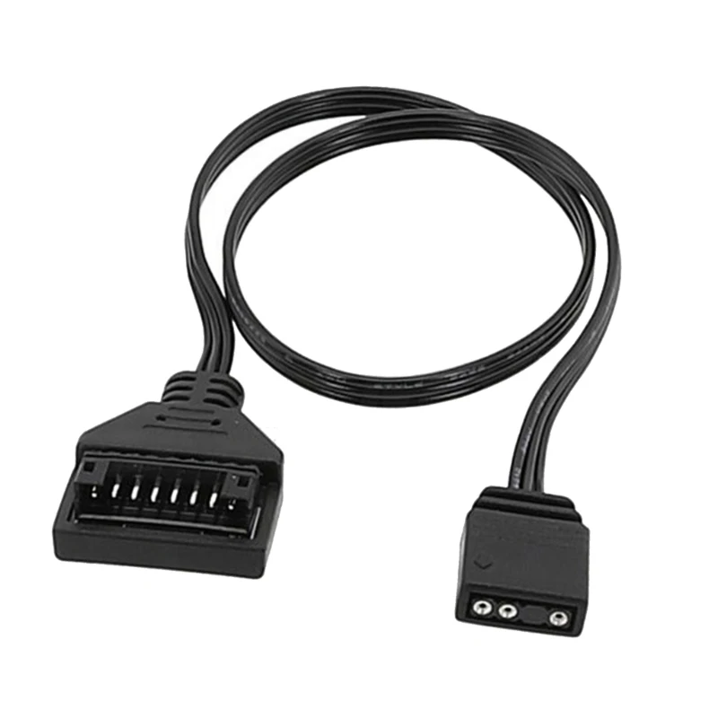 Upgrades Your PC Light System with 5V 3pin to ARGB 5V 8Pin/6pin Adapter Cable Multiple ARGB Devices Effortlessly QXNF