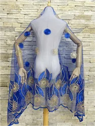 Écharpe en Mousseline Africaine pour Femme, Hijab Islamique, Dubaï, Ramadan, Filet, Pashmina Brodé, Turban Extrêmement Doux, 2022