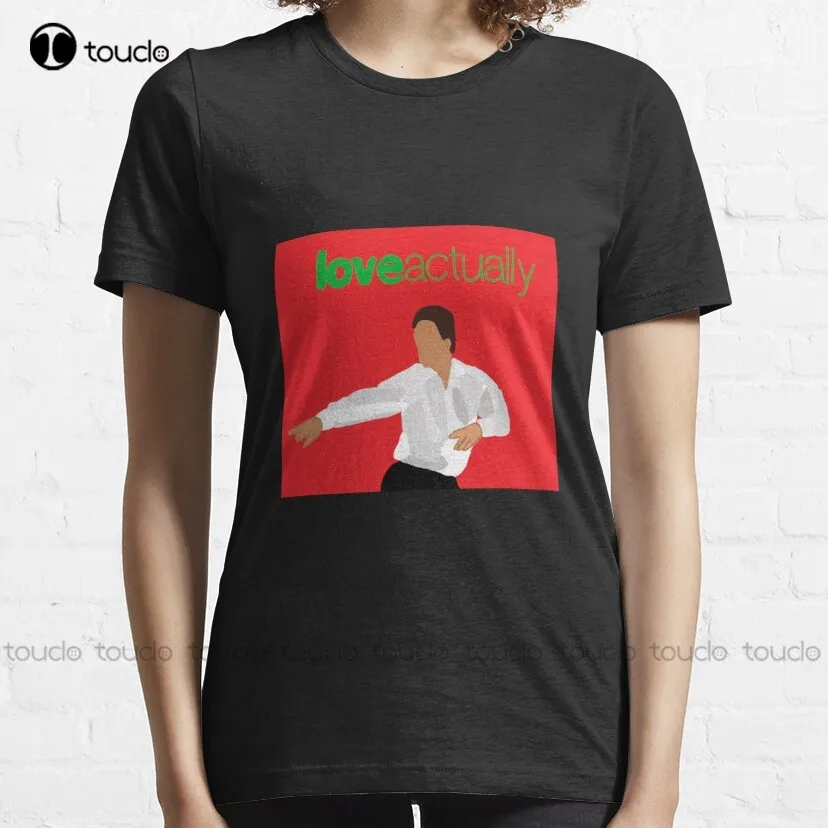 Love Actually Hugh Grant Art Classic T-Shirt Tee Shirt Custom Aldult Teen Unisex Digital Printing Tee Shirt Xs-5Xl Cotton Shirts