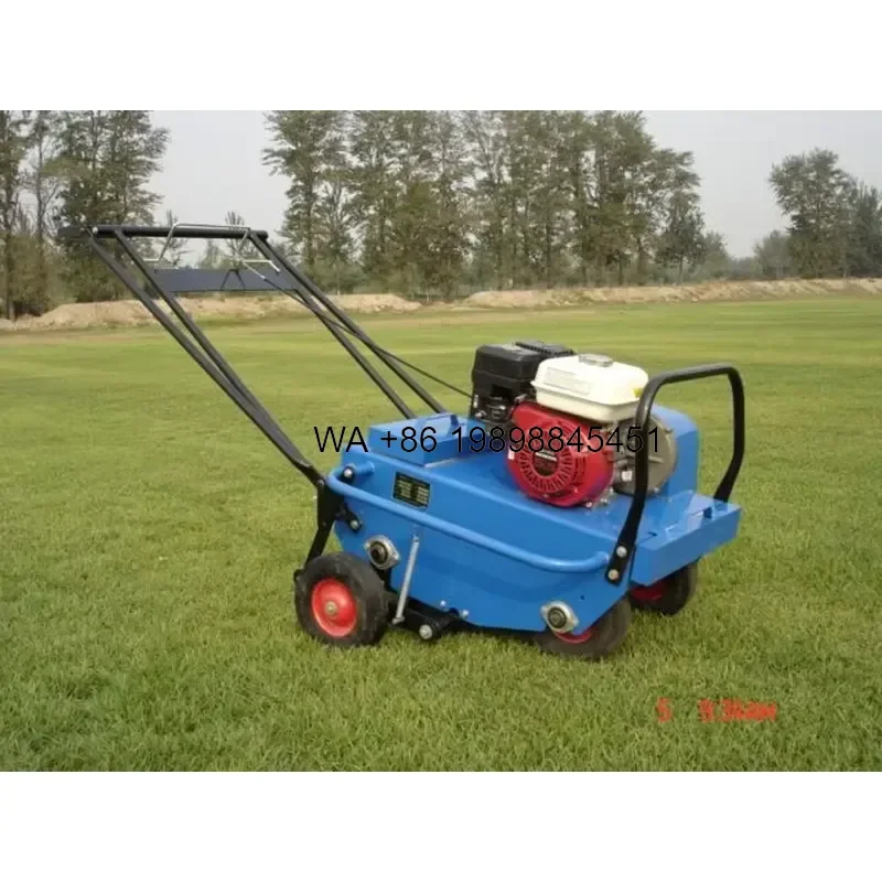 Wmwmnu Hand Push Lawn Aerator Garden Hole Puncher Drilling for Lawn Maintenance